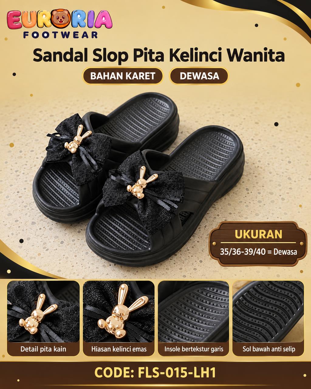 Wanita Dewasa Cantik Elegan dengan Hiasan Pita Kelinci