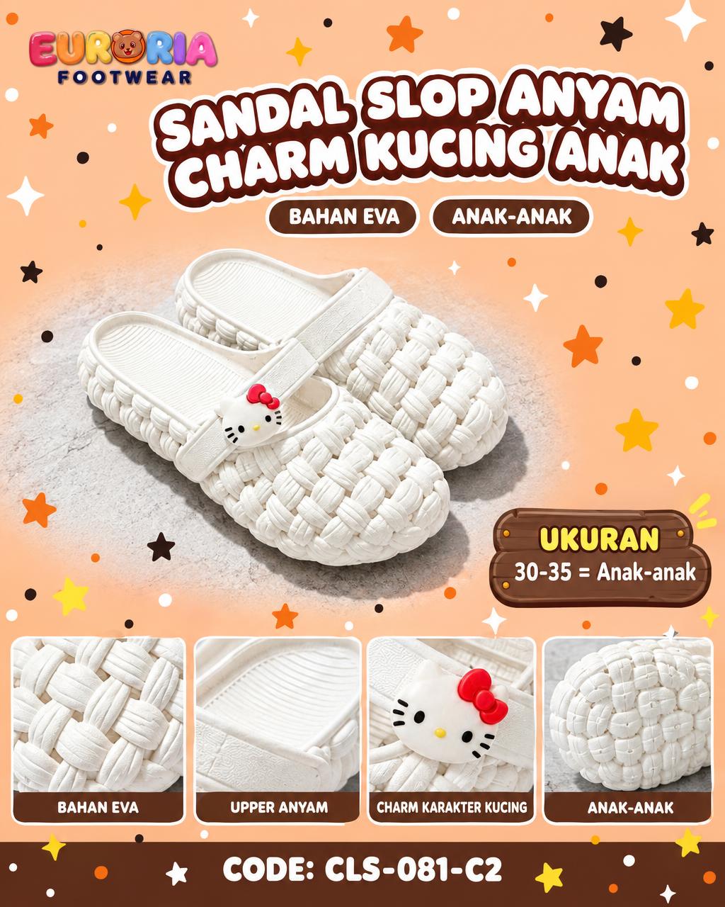 Sandal Baim Hello Kitty Tanggung