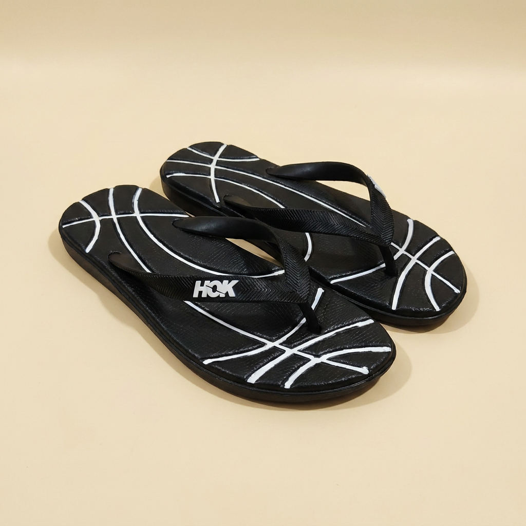 Sandal Jepit Bola Basket Pria
