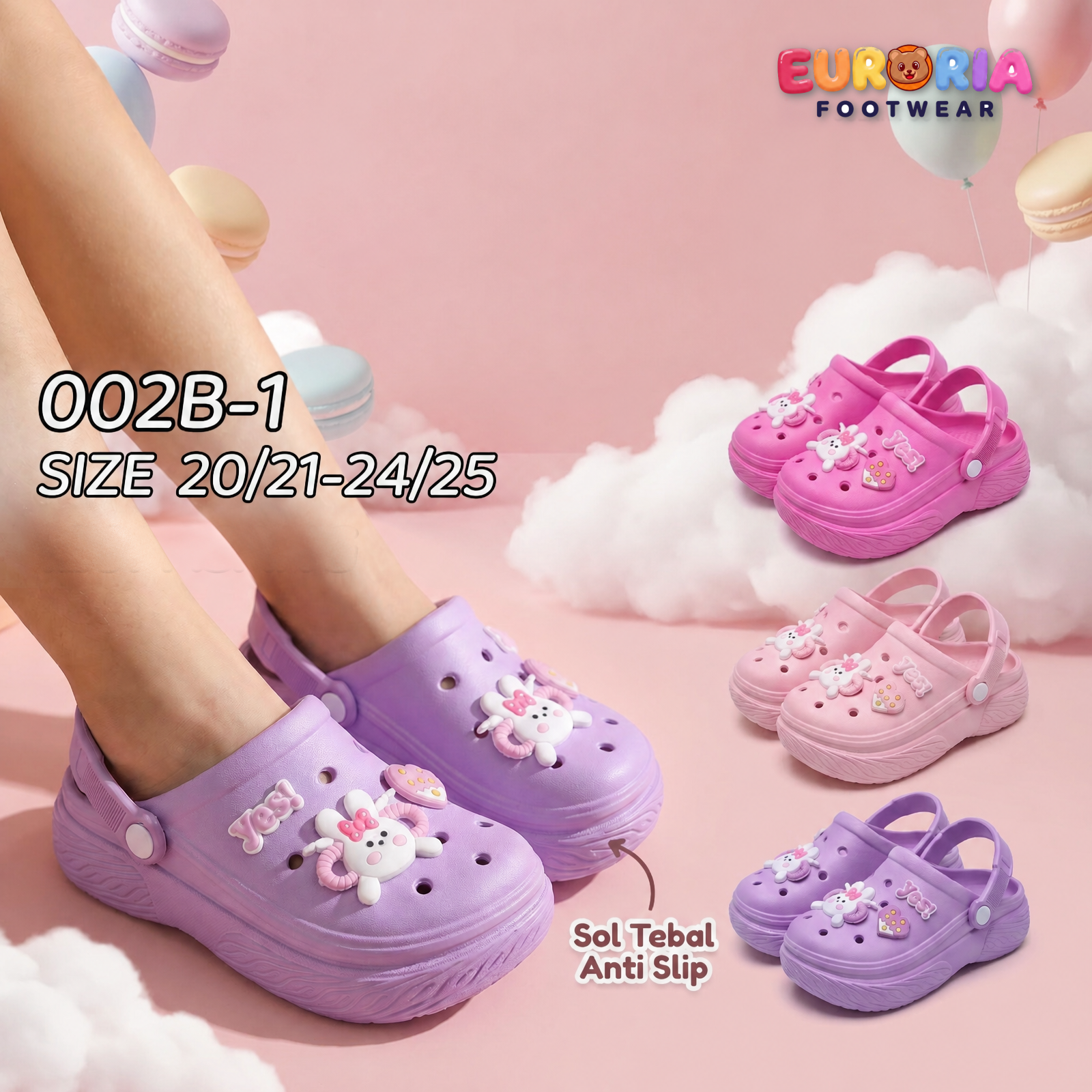 Sandal Baim Kelinci Bayi