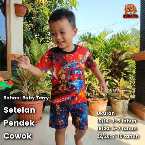 Setelan Pendek Cowok