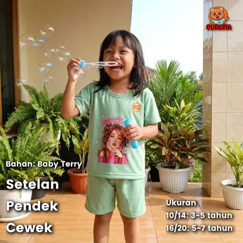 Setelan Pendek Cewek