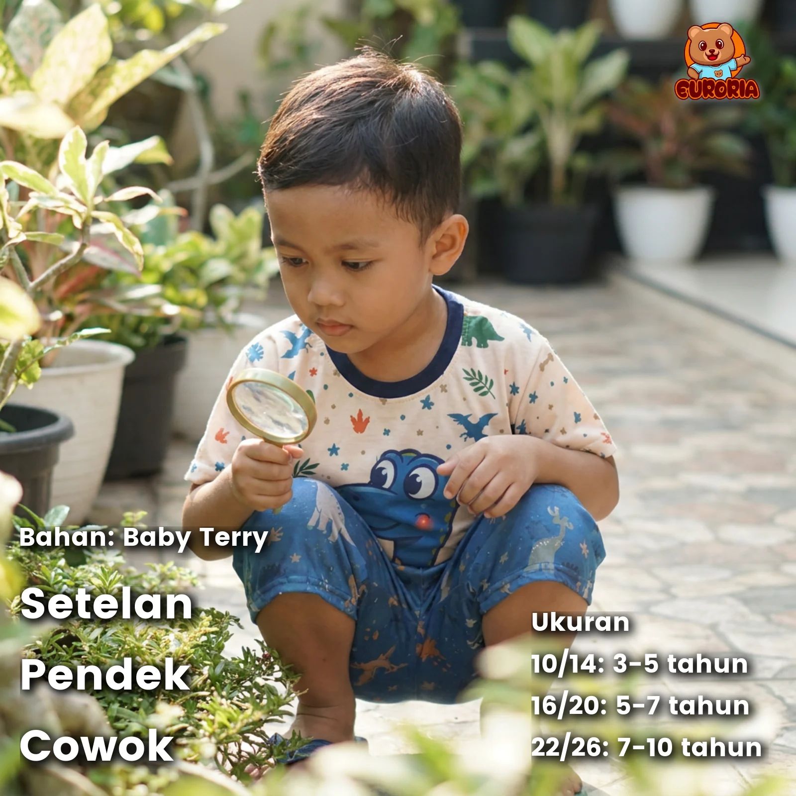Setelan Pendek Cowok