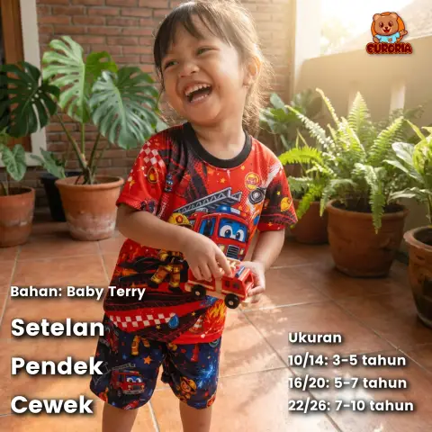 Setelan Pendek Cewek