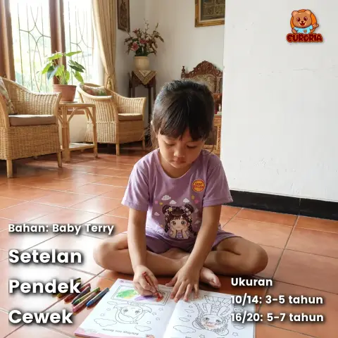 Setelan Pendek Cewek
