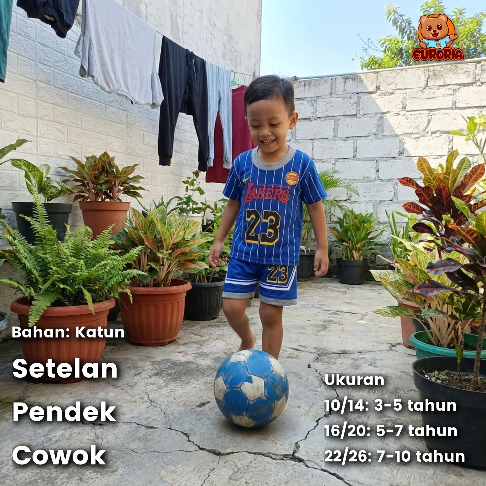 Setelan Pendek Cowok